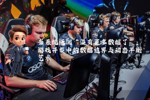 当系统返回“没有更多数据了”:游戏开发中的数据边界与动态平衡艺术