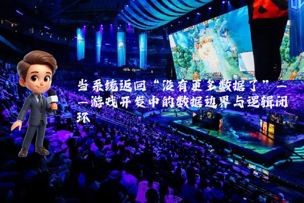 当系统返回“没有更多数据了”——游戏开发中的数据边界与逻辑闭环
