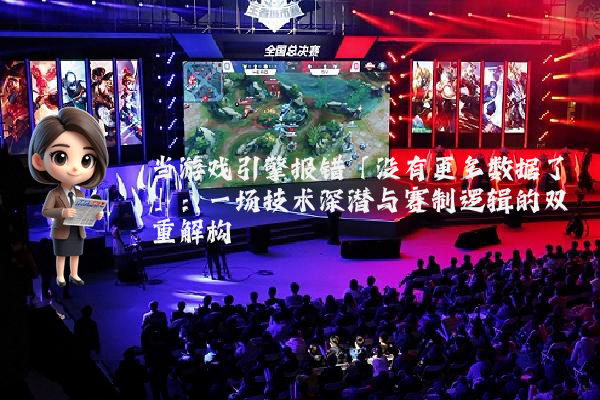 当游戏引擎报错「没有更多数据了」：一场技术深潜与赛制逻辑的双重解构